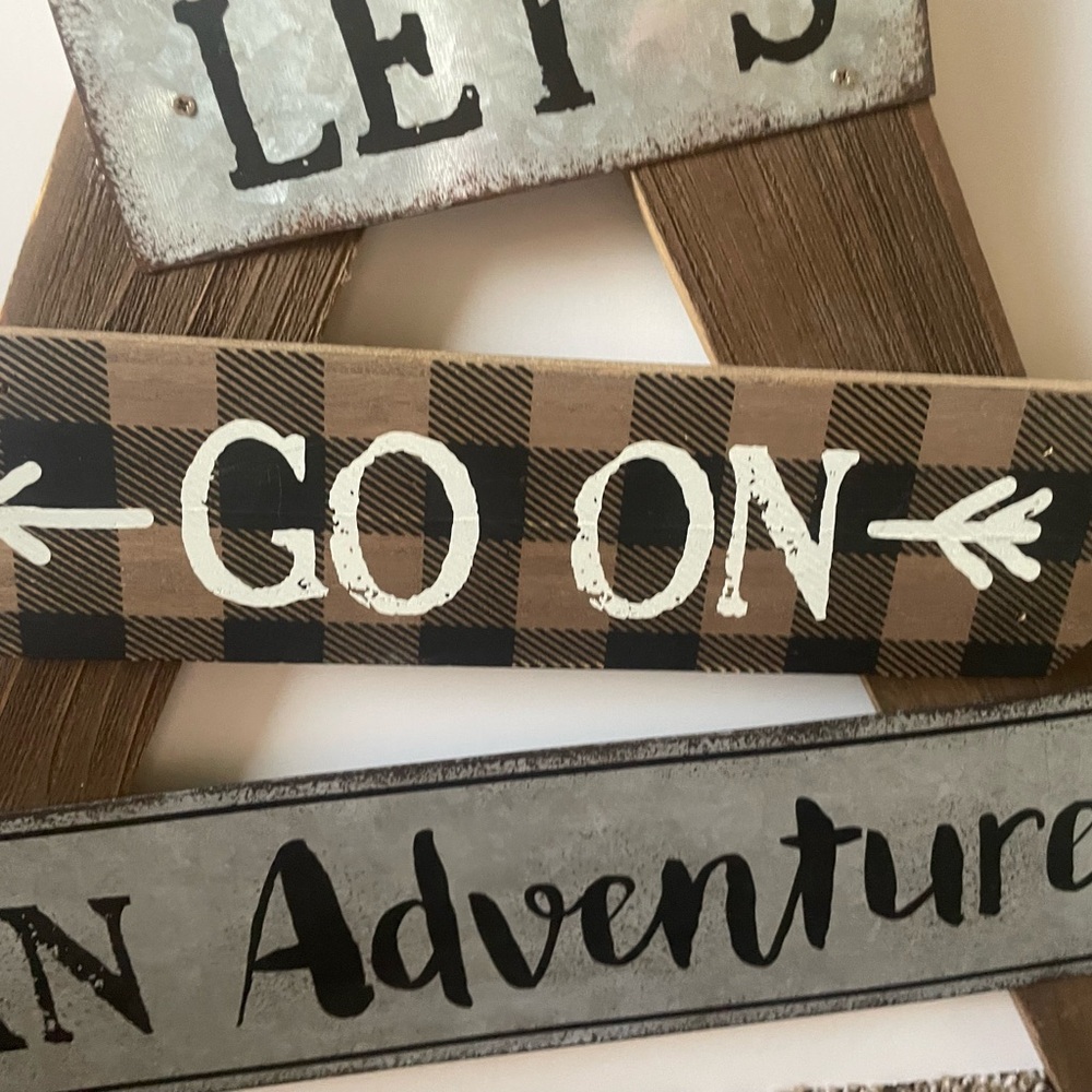 Rustic Wall Decor Sign - Picture 8 of 11